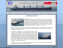 Tablet Screenshot of eurobulk.gr
